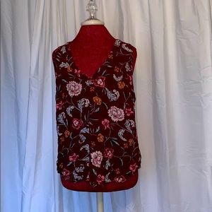 Floral Old Navy Tank Top